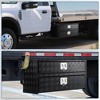 36" Aluminum Truck Tool Box, 2 Tier Tool Chest Organizer with Lock & Keys, Underbody Truck Box, Waterproof Truck Bed Toolbox for Pick Up, Deck Box - 4 of 4