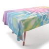 Emanuela Carratoni Boho Rainbow Tie Dye Tablecloth -Deny Designs - 2 of 3