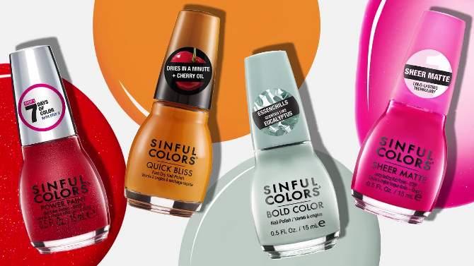 Sinful Colors Essenchills Professional Nail Polish - 0.5 fl oz, 6 of 7, play video