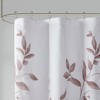 VYNXARIA Modern contemporary shower curtain,Lightweight sheer fabric for a fresh look and feel,Multicolor - 3 of 4