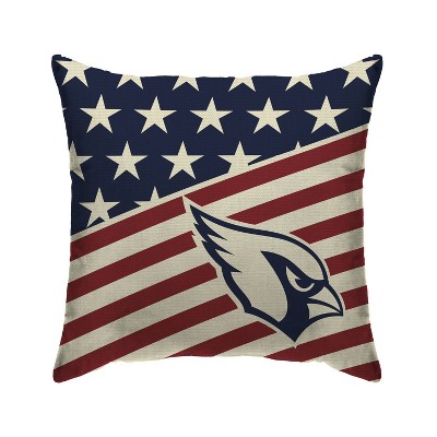 NFL Arizona Cardinals Americana Decorative Throw Pillow