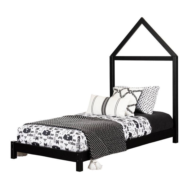 Sweedi Bed with House Frame Headboard - South Shore, 1 of 10