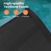 Pellebant Set of 2 Outdoor Chaise Lounge Chairs 6 Positions Adjustable Heavy Duty  Aluminum Frame 270lb Capacity for Poolside Garden Courtyard - 3 of 4