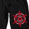 Scream 5 Woodsboro Sheriff’s Badge Adult Black Sleep Pajama Shorts - 2 of 3