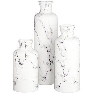 Creative Scents White Marble Vase Set - 1 of 4