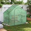 Costway 6 x 3 x 5.5FT Mini Walk-in Greenhouse with PE Cover Rustproof PE-Coated Metal Frame - 2 of 4