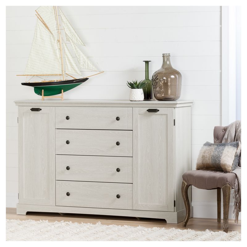 Avilla 4 Drawer Dresser with Doors - South Shore, 3 of 14