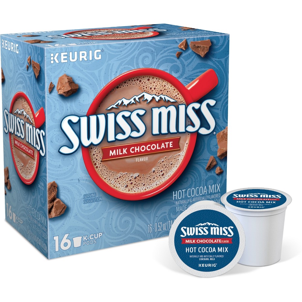 UPC 099555012514 product image for Swiss Miss Milk Chocolate Hot Cocoa - Keurig K-Cup Pods - 16ct | upcitemdb.com