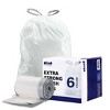 Plasticplace 6 Gallon Trash Bags 0.7 Mil - 2 of 4