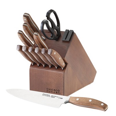 Chicago Cutlery Signature Edge 13pc Knife Block Set