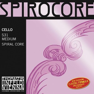 Thomastik Spirocore 4/4 Size Cello Strings 4/4 A String - 1 of 2
