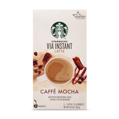 Starbucks VIA Instant Caff&#232; Mocha Latte - 5ct