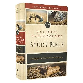 Cultural Backgrounds Study Bible-NIV - by  Zondervan (Hardcover)