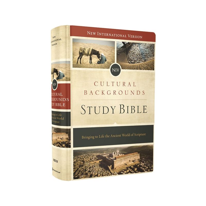 Cultural Backgrounds Study Bible-NIV - by  Zondervan (Hardcover), 1 of 2