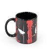 Surreal Entertainment Dead Pool Costume | Dead Pool Atomic Changa Ceramic Coffee Mug | 12 oz - 3 of 4