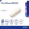 Pure Encapsulations PureHeart K2D - Heart Health* - with Vitamin K2 & D3 - Cholecalciferol Vitamin D & MK-7 - Non-GMO & Vegetarian - 60 Capsules - 3 of 4