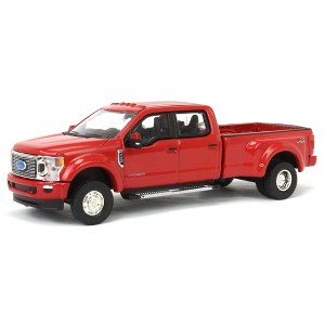 1/64 2020 Ford F-450 Platinum Super Duty Dually Pickup Truck Red Exc. 51394-B - 1 of 4