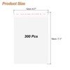 Unique Bargains OPP Rip-resistant Resealable Transparent Vapor-blocking Treat Bag 300 Pcs - 2 of 4