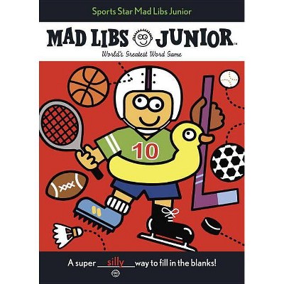 Sports Star Mad Libs Junior - by  Roger Price (Paperback)