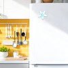 Unique Bargains Magnetic Fridge Magnet Irregular Shape Large Crystal Sea Star 1 Pc - 2 of 3