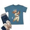 The Juniper Shop Watercolor Golf Bear Toddler Short Sleeve Tee - 3 of 4