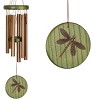 Woodstock Chimes Signature Collection, Woodstock Habitats Chime, 17'' Green Dragonfly Wind Chime HCGD - image 3 of 4