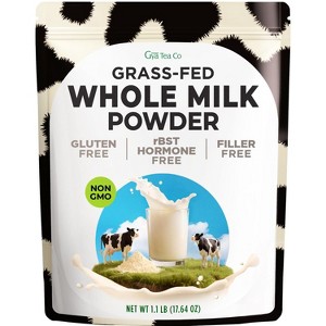 Gya Tea Co Whole Milk Powder 1.1lb (17.64 Oz) - Pasture Raised Source, rBST Hormone Free - 1 of 4
