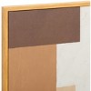 Neutral Location - 36" X 36" - Brown/Off White - Polyester Canvas/Cotton/Polstyrene/MDF - Framed Mixed Media Art - WLA3017 - Safavieh - 3 of 4