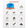 VEVOR Air Compressor Line Kit, 300FT x 3/4", HDPE-Aluminum Compressed Air Piping System, Leak-Proof, Pressure-Resistant & Easy-to-Install, Blue - 3 of 4