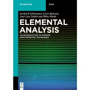 Elemental Analysis - (De Gruyter Textbook) by  Gerhard Schlemmer & Lieve Balcaen & José Luis Todolí & Michael W Hinds (Paperback) - 1 of 1