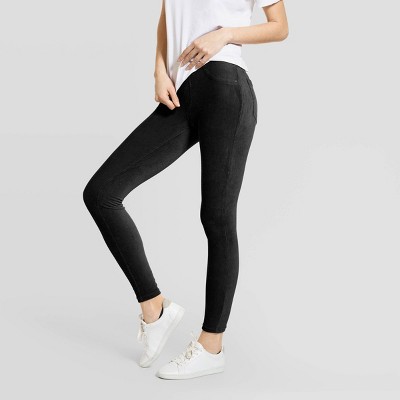 hue leggings with back pockets