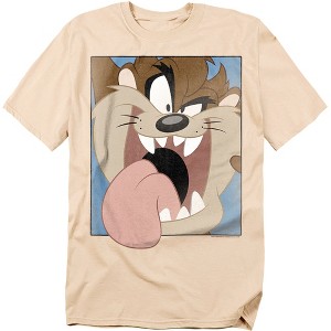 Looney Tunes Taz Closeup Adult T-Shirt - 1 of 4