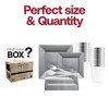 Smarty Had A Party Silver Square Plastic Tableware Set - 60 Sets - 3 of 4