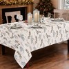 Table Cloth, Round/Oval/Oblong Thanksgiving Tablecloth, Rustic Christmas Tablecloth, Table Cloth Rectangle Table for Fall & Christmas Decorations - 2 of 4