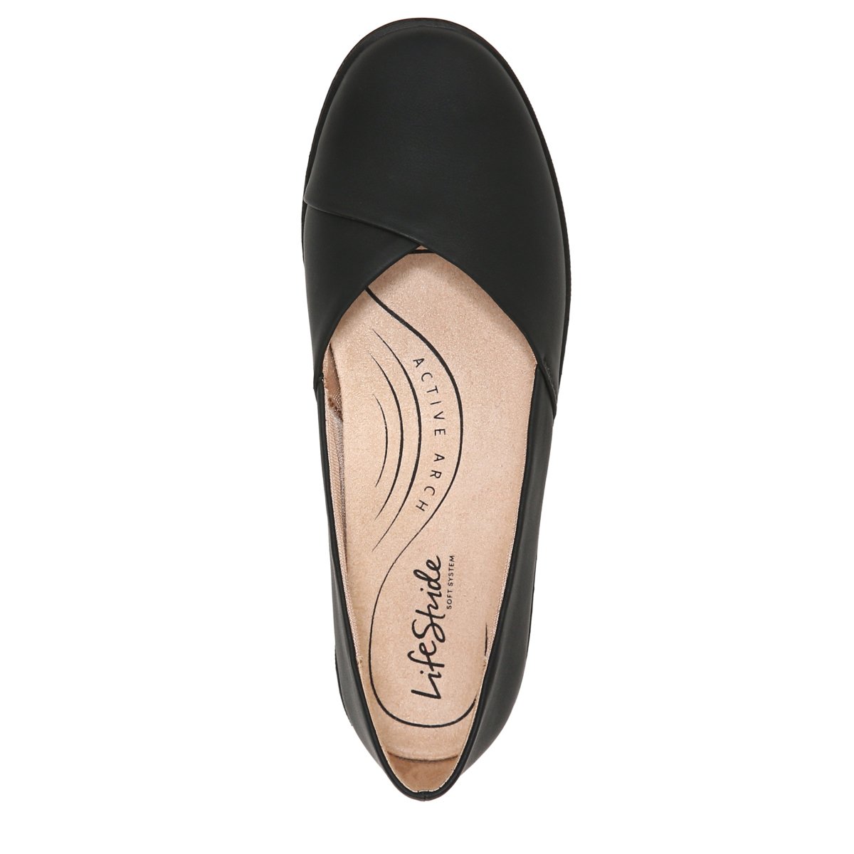 Обувь LifeStride Women's Notorious Ballet Flat Black 10 M — фото 7