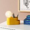 Orb Organizer Table Lamp Mustard - Room Essentials™ - 2 of 4