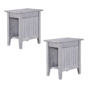 AFI Furnishings Nantucket Chair Side Table Set of 2 DW - 1 of 4
