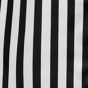 black white