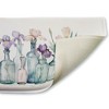 Stupell Industries Pastel Toned Iris Vases Printed Plush Bath Mat And Bath Rug, Design By Svetlana Aleynikova, 18"X30" - 2 of 4