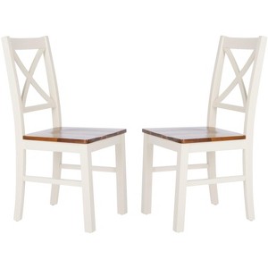 Akash Dining Chair (Set of 2) - DCH9210 - Safavieh - 1 of 4