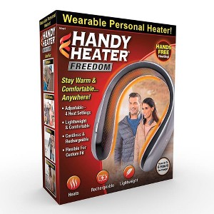 Handy Heater Freedom Travel Neck Heater: Portable Body Warmer, 131°F Max, 6.5-Hour Duration, Lithium-Ion Battery Included - 1 of 4