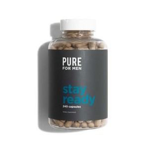 Pure for Men Stay Ready Fiber Capsules - 1 of 4