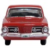 1965 Plymouth Barracuda Red 1/87 (HO) Scale Diecast Model Car by Oxford Diecast - 2 of 4