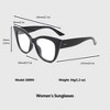 Anna-Kaci  Chic Cat - Eye Polarized Sunglasses - 4 of 4