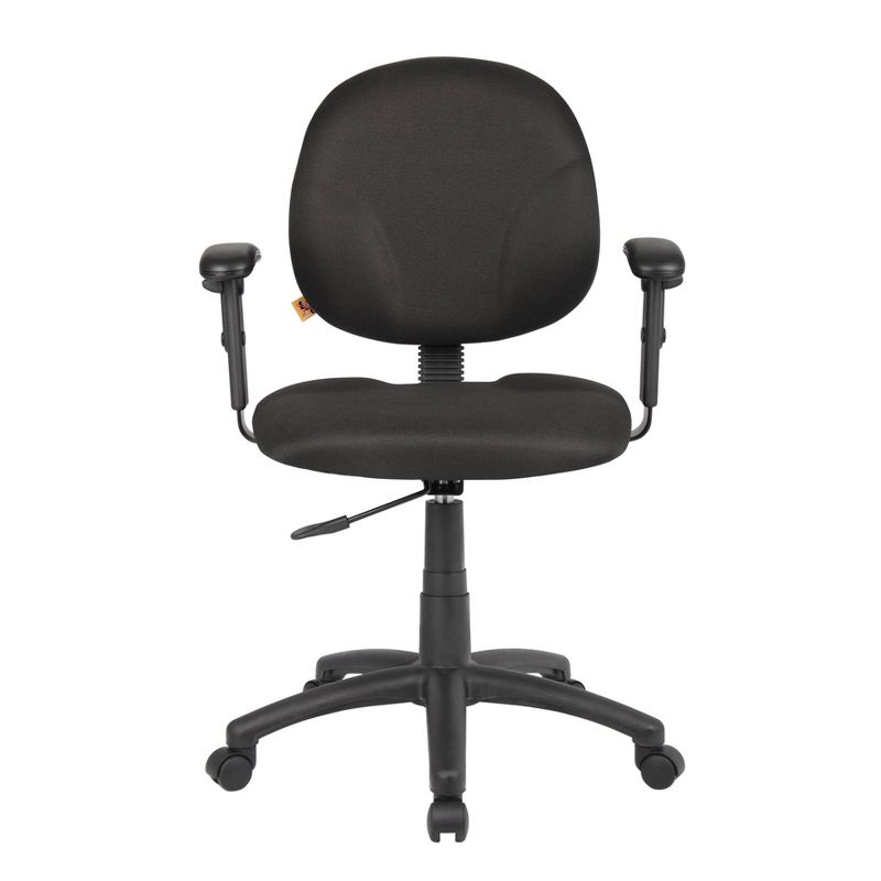Diamond Task Chair with Adjustable Arms - Boss Office Products, 4 of 9