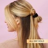 scünci No Damage Super Comfy Hosiery Elastic Hair Ties - Black - All Hair - 6pk - 3 of 4