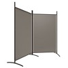 VidaXL 2-Panel Room Divider Anthracite 68.9 in.x70.9 in. Fabric - 4 of 4