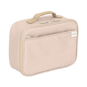 3 Sprouts Kids Recycled Fabric Lunch Bag - Taupe - 1 of 4