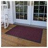 Burgundy Solid Doormat - (3'x4') - HomeTrax - image 2 of 4