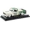 1973 Chevrolet Cheyenne 10 Pickup Truck "Quaker State" Beige and Green Limited Edition 1/24 Diecast Model Car by M2 Machines - 2 of 3